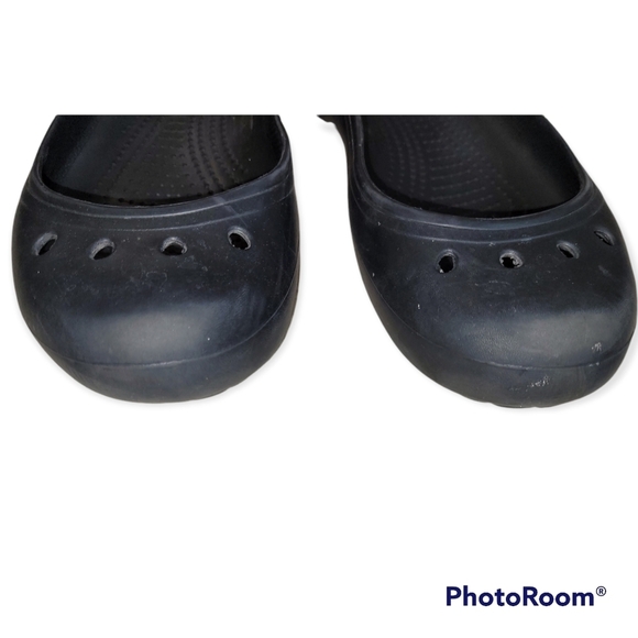 Crocs Kadee Ballet Flats Black 10 - Picture 2 of 8